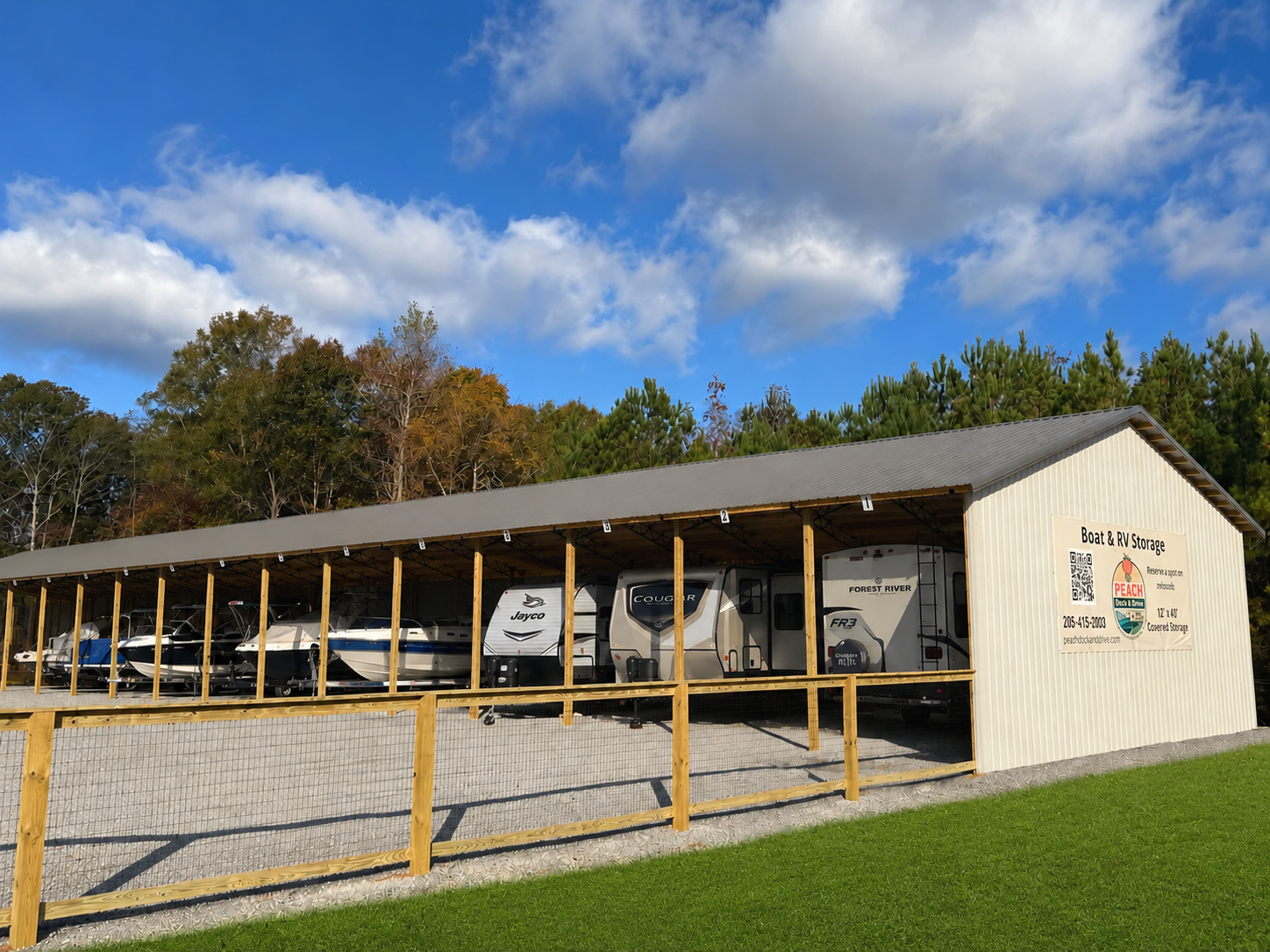 Peach and Dock Drive Storage 1280 County Road 453 Clanton Alabama 35046